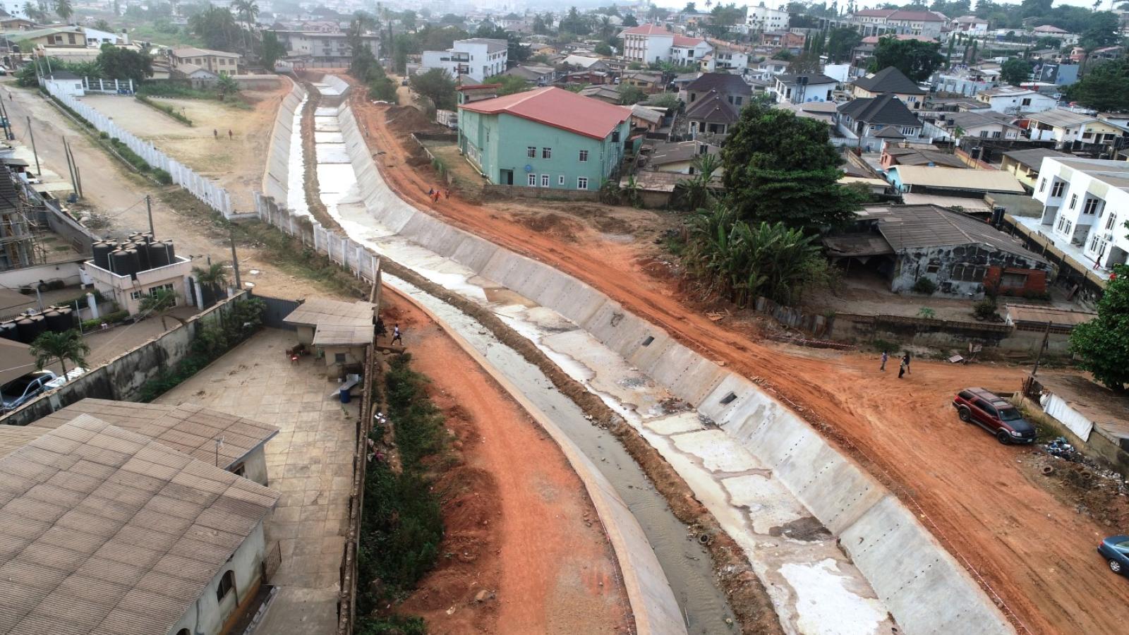 Agodi River Channelization Works 