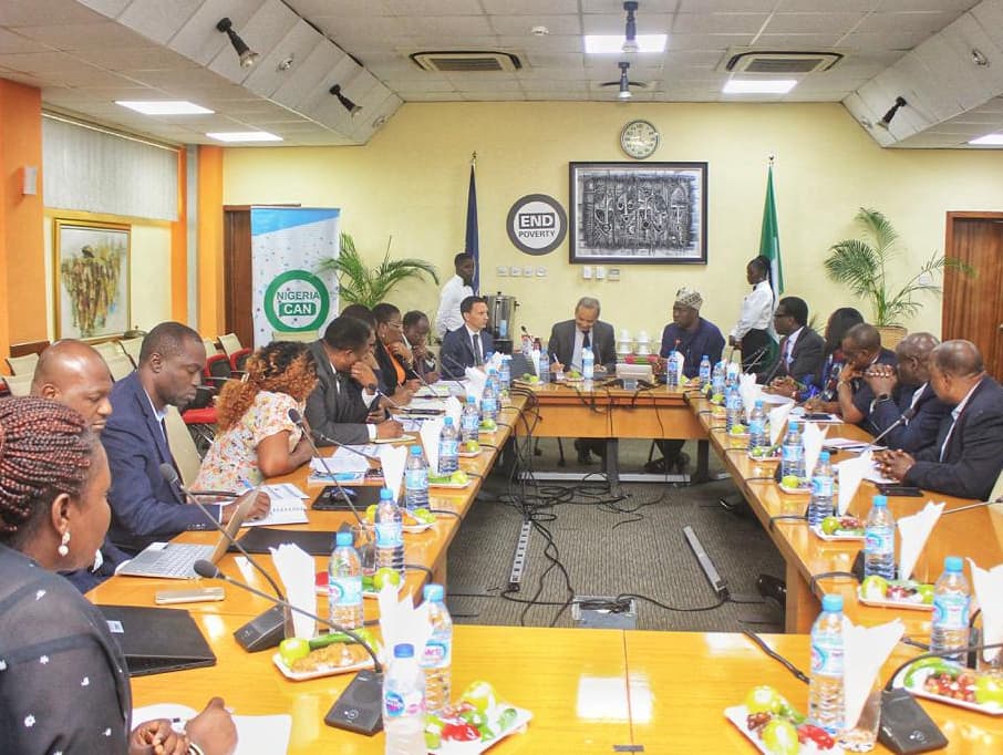 Gov. Seyi Makinde, WB Country Director and others stakeholders at a session Gov. Seyi Makinde, WB Country Director and others at a session