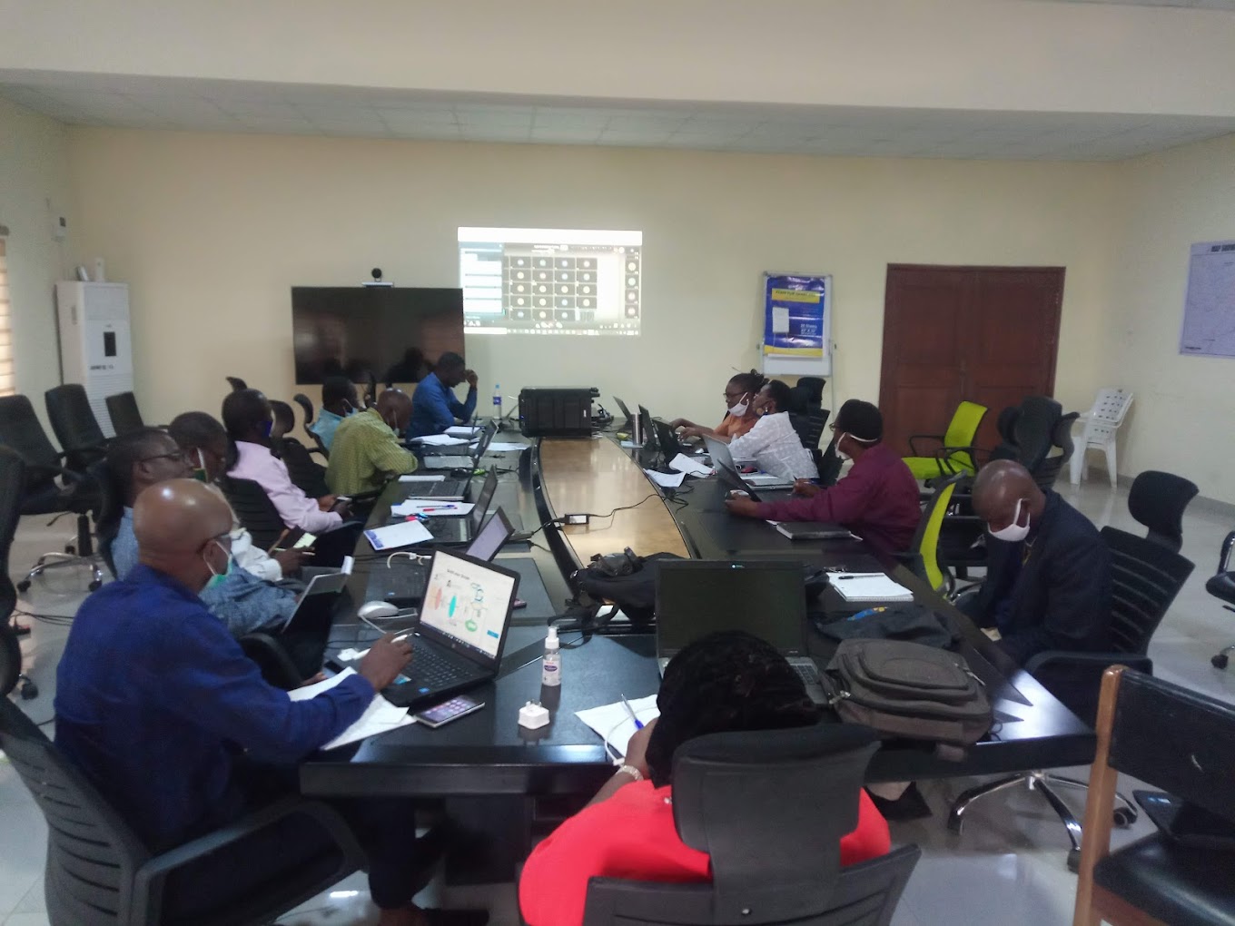 Meeting at the IUFMP board room IUFMP board room